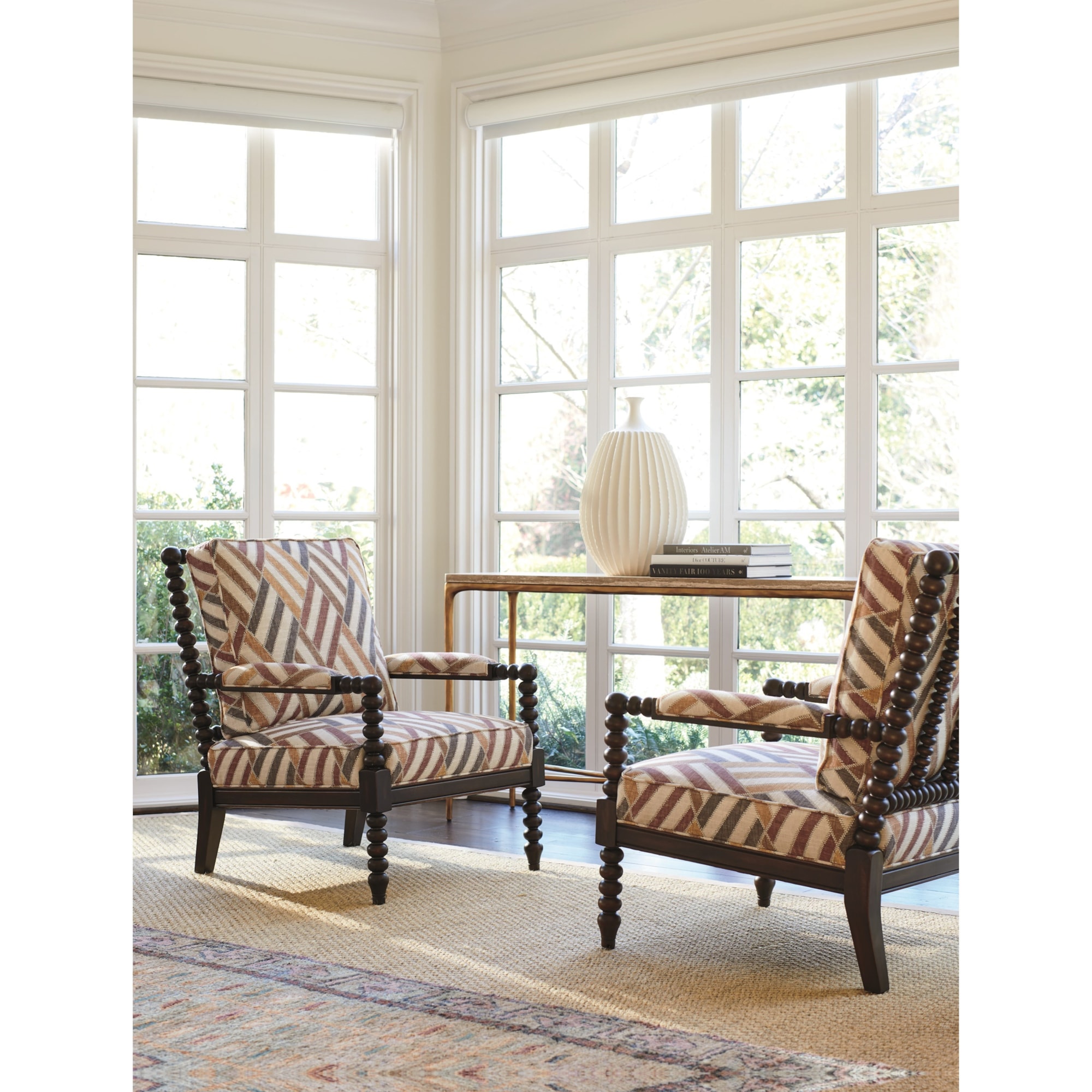 Tommy Bahama Home Kingstown 163511 Maarten Chair with Padded Arms